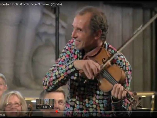 Gilles Apap avec Le Nordic Chamber Orchestra